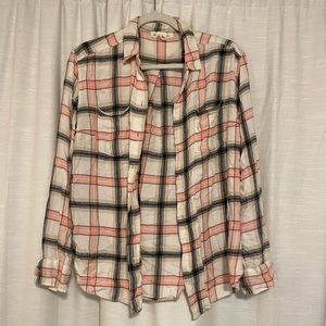 H&M flannel button up
